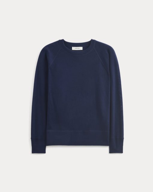 Alternative view of Raglan Sweater in Ultrasoft Merino | Rich Navy