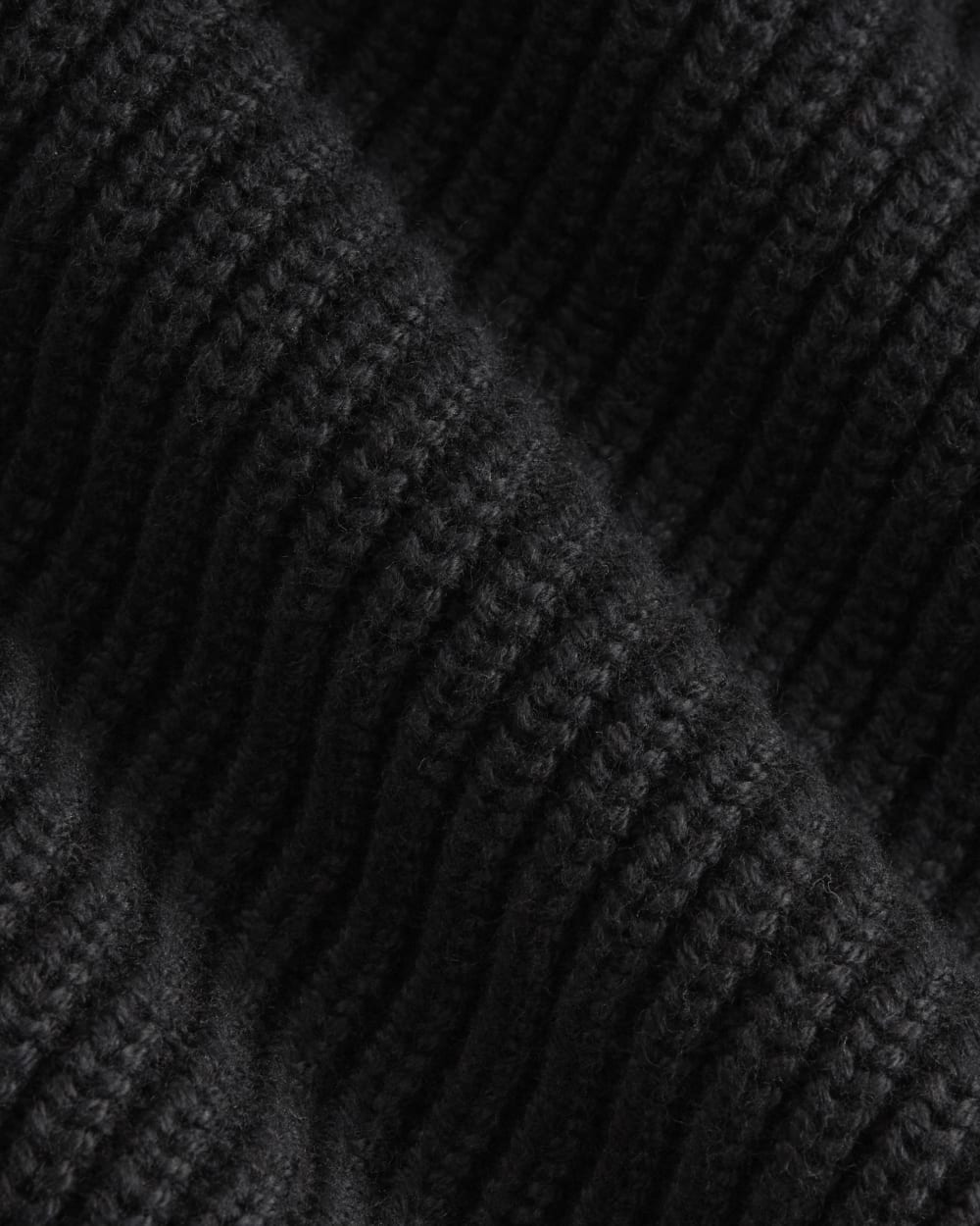The Half-Zip in Everyday Cotton | Black - Image 6