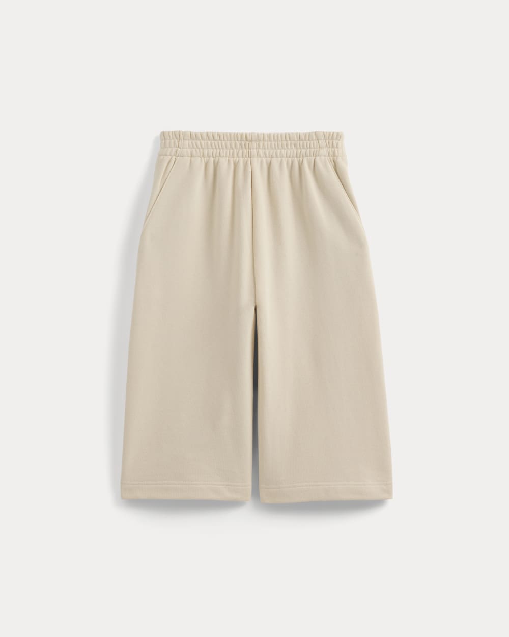 Lightweight Terry Long Shorts | Parchment - Image 2