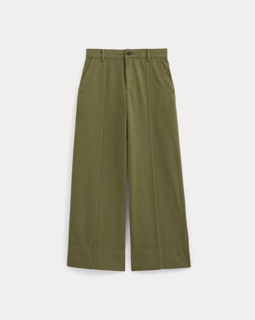 Alternative view of Seamed Wide-Leg Pant | Mayfly