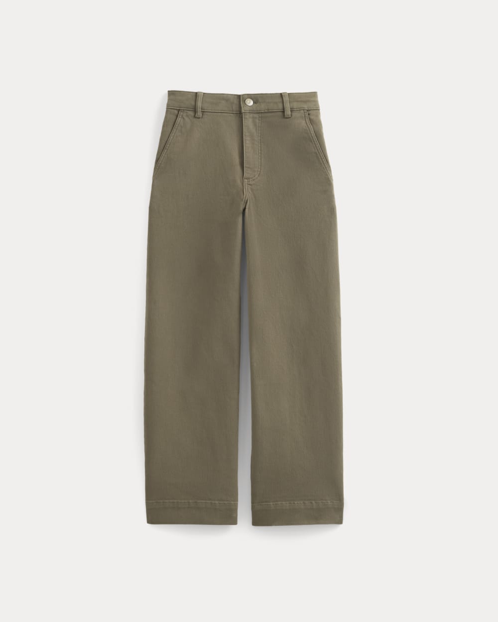 The Utility Wide-Leg Pant | Taupe - Image 2