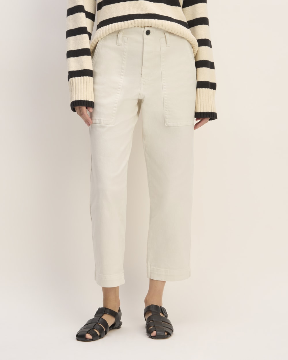 The Organic Utility Pant | Bone - Image 4