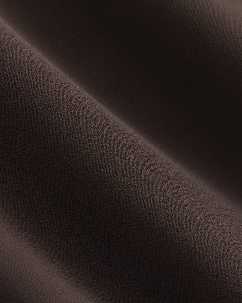 Drapey Crepe Top | Dark Chocolate - Image 6