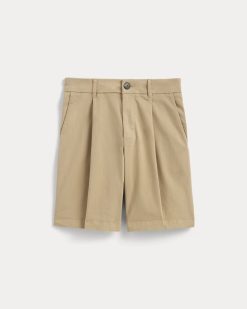 Alternative view of The Pleated Chino Short | Classic Khaki