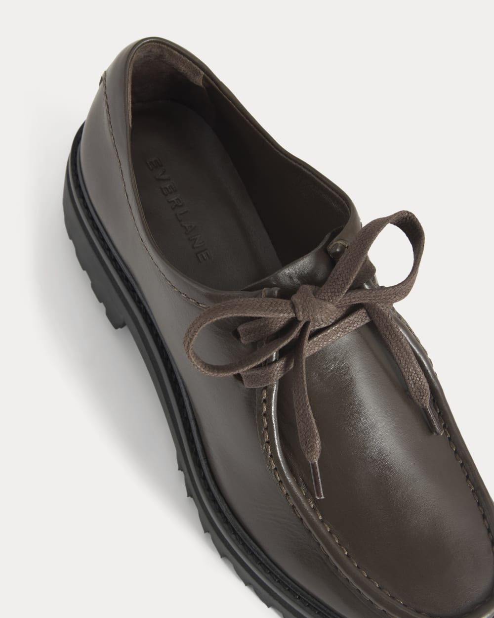 Leather Lug Chukka | Deep Brown - Image 7