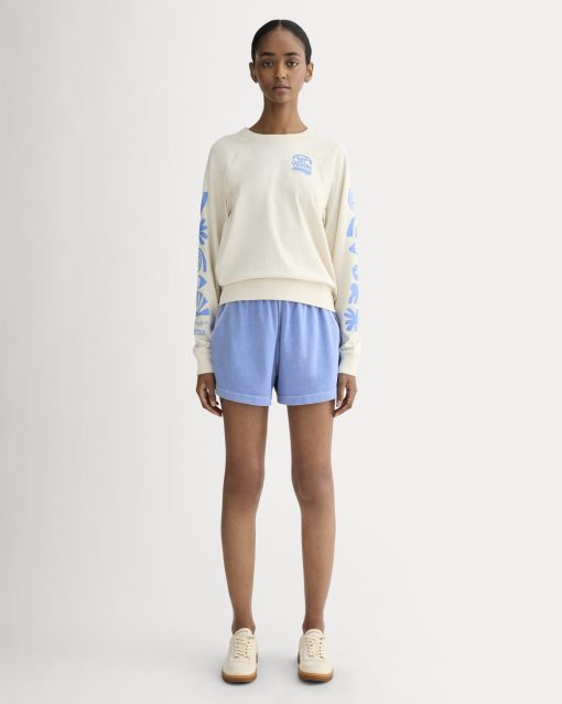The Off-Duty Short | Granada Sky Blue Garment Dye