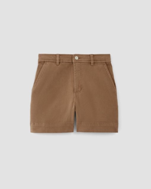 Alternative view of The Utility Short | Carob Brown
