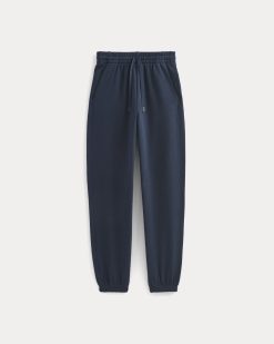 Alternative view of Lightweight Terry Jogger | Navy