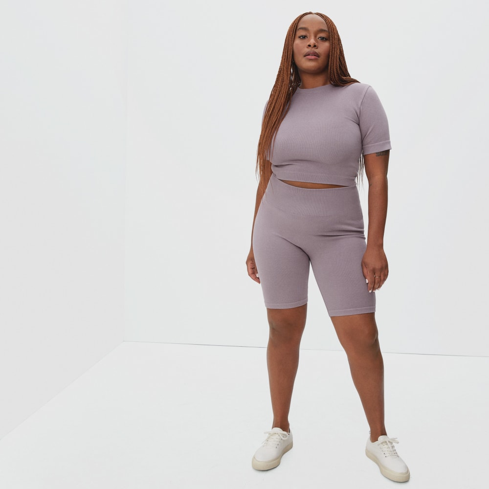 The Seamless Tee | Dusty Lavender - Image 5