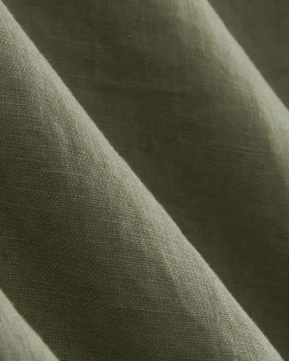 The Muscle Top in Linen | Sage Green - Image 6