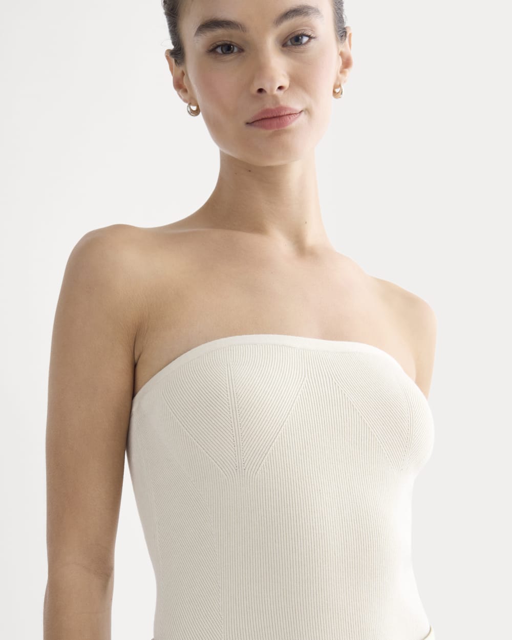 Knit Tube Top | Birch - Image 4