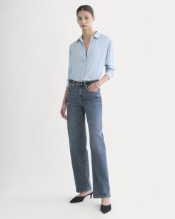 The Column Jean | Ocean | 33 Inseam