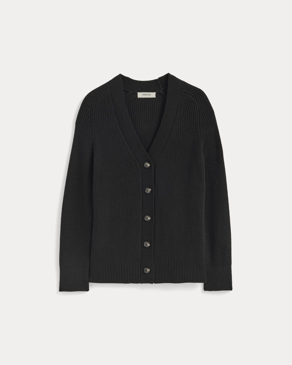 The Long Cocoon Cardigan | Black - Image 2