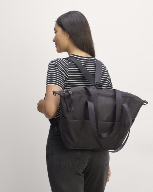Alternative view of The ReNew Transit 3-Way Tote | Black