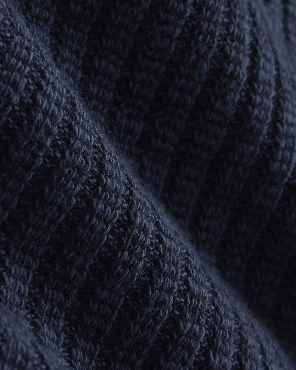 The Cozy Rib Cardigan | Navy - Image 6