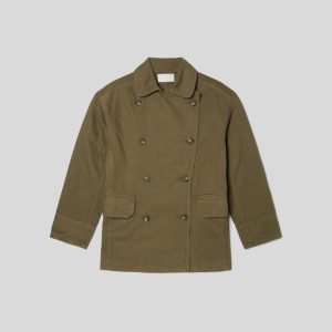 Alternative view of The Organic Cotton Herringbone Jacket | Beech