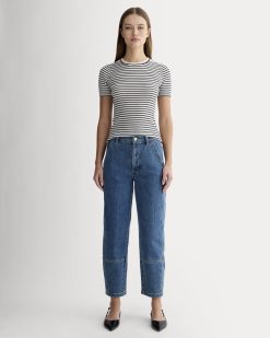 The Utility Barrel Pant | New Blue | Regular