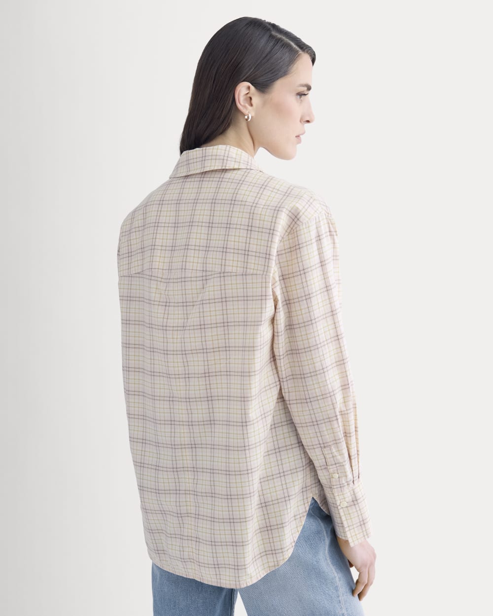 Everyday Shirt in Silky Cotton | Plaid - Image 4