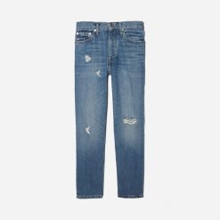Alternative view of The Super-Soft Relaxed Jean | Mid Blue