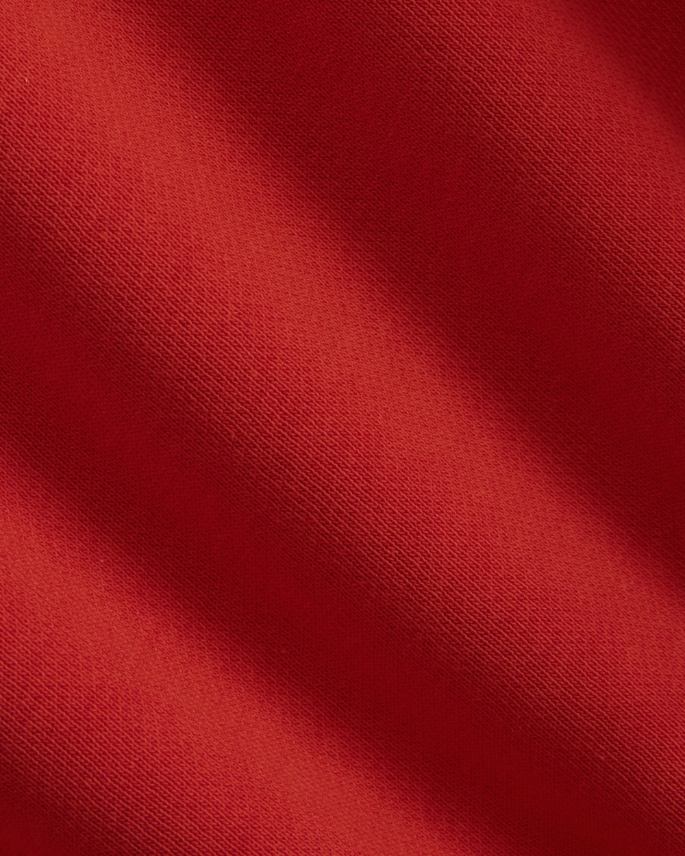 Luxe Fleece Full-Zip Cropped Hoodie | Fiery Red - Image 6