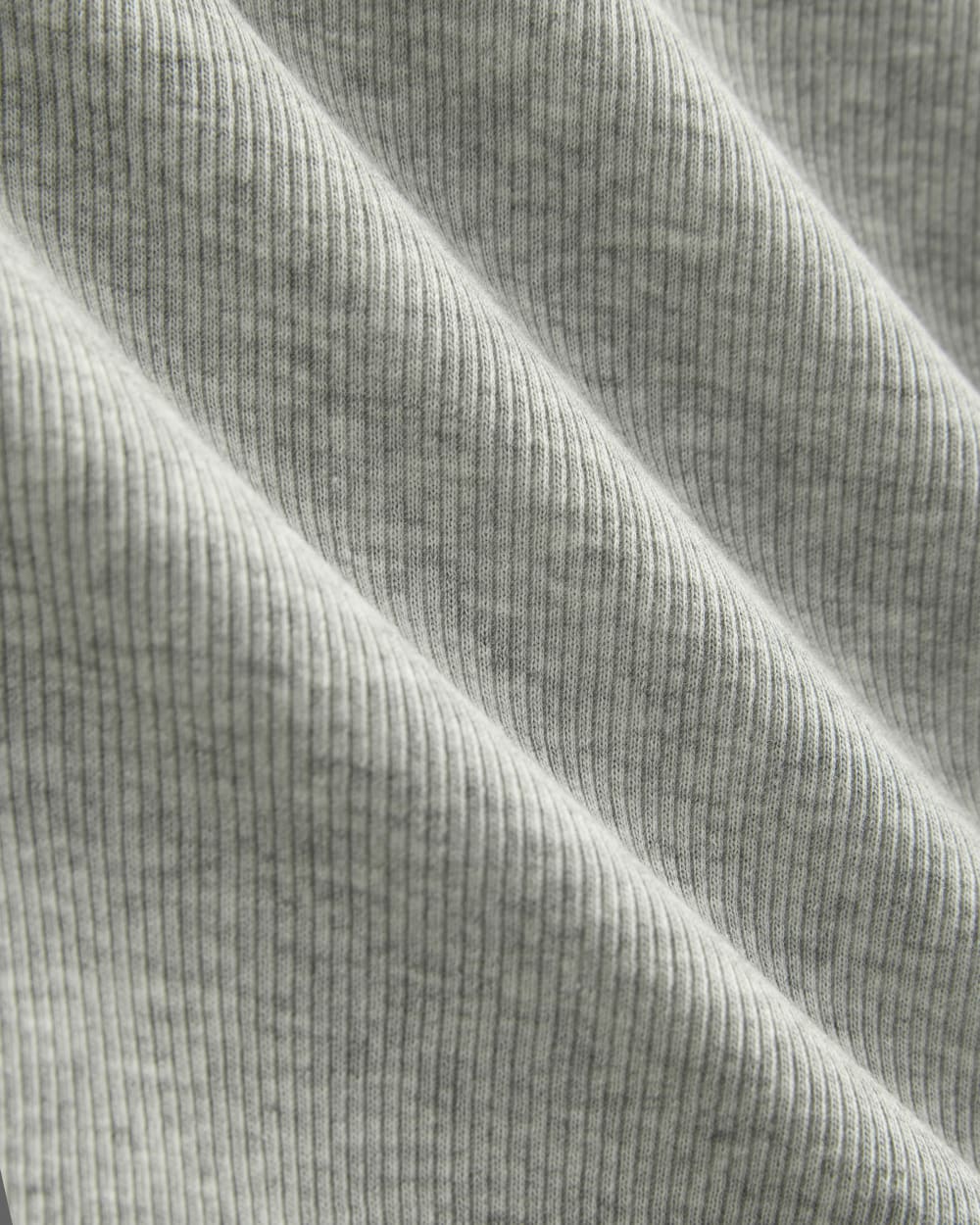 The Luxe Rib Crew | Classic Heather Grey - Image 6
