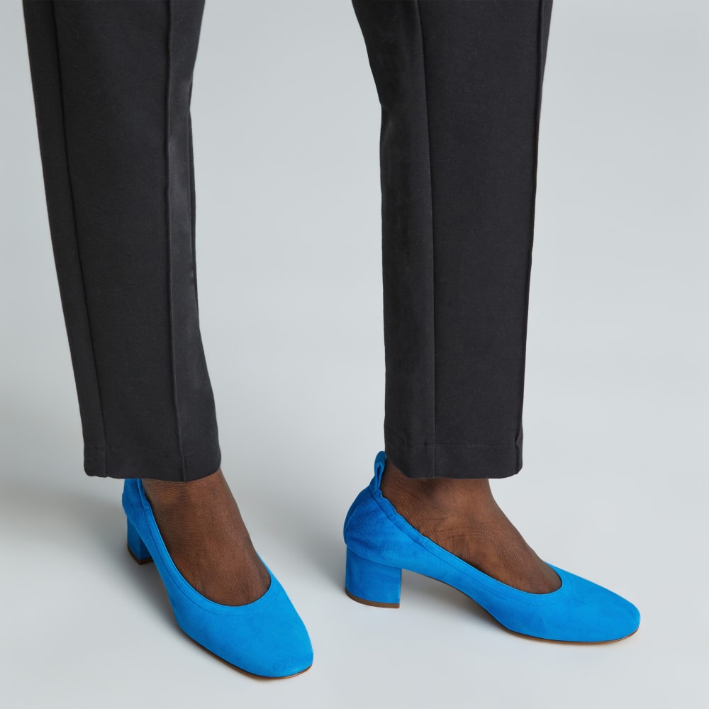 The Day Heel in Narrow Fit | Brilliant Blue Suede - Image 5