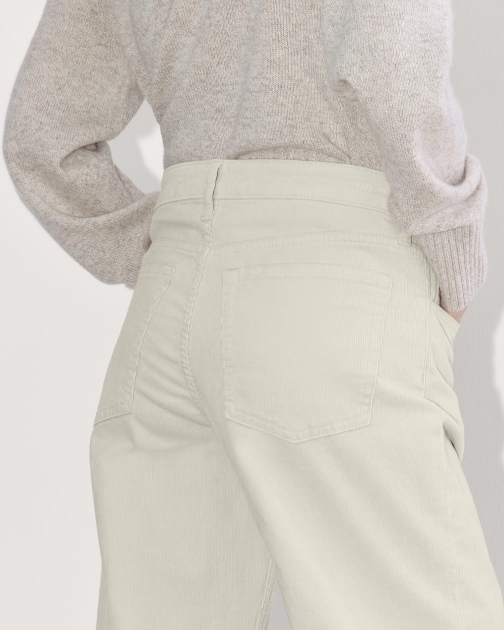 The Mid-Way Pant in Corduroy | Sandstone - Image 5