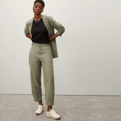 Alternative view of The Fatigue Barrel Pant | Bay Leaf