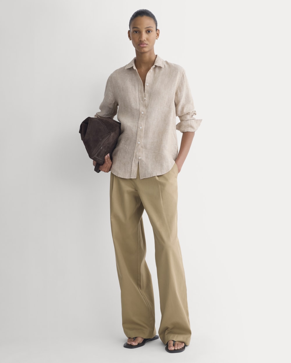 The Must-Have Shirt in Linen | Cornstalk Chambray - Image 3