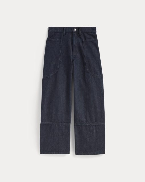 Alternative view of The Way-High® Gardener Cropped Jean | Dark Rinse