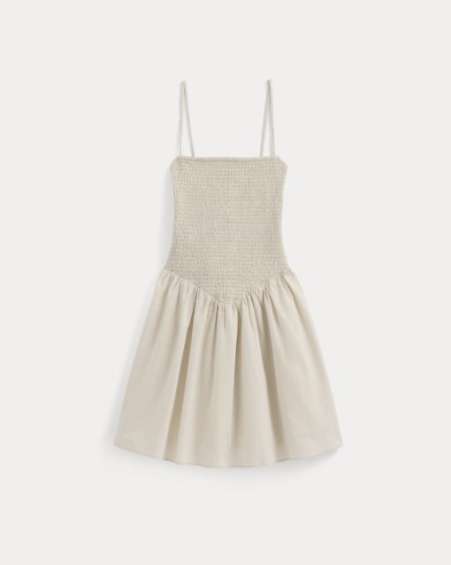 Alternative view of Gauze Smocked Mini Dress | Birch