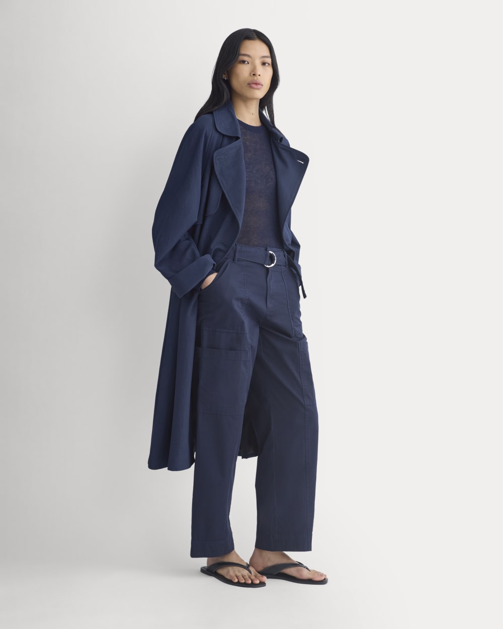Utility Straight-Leg Cargo Pant | Navy - Image 5