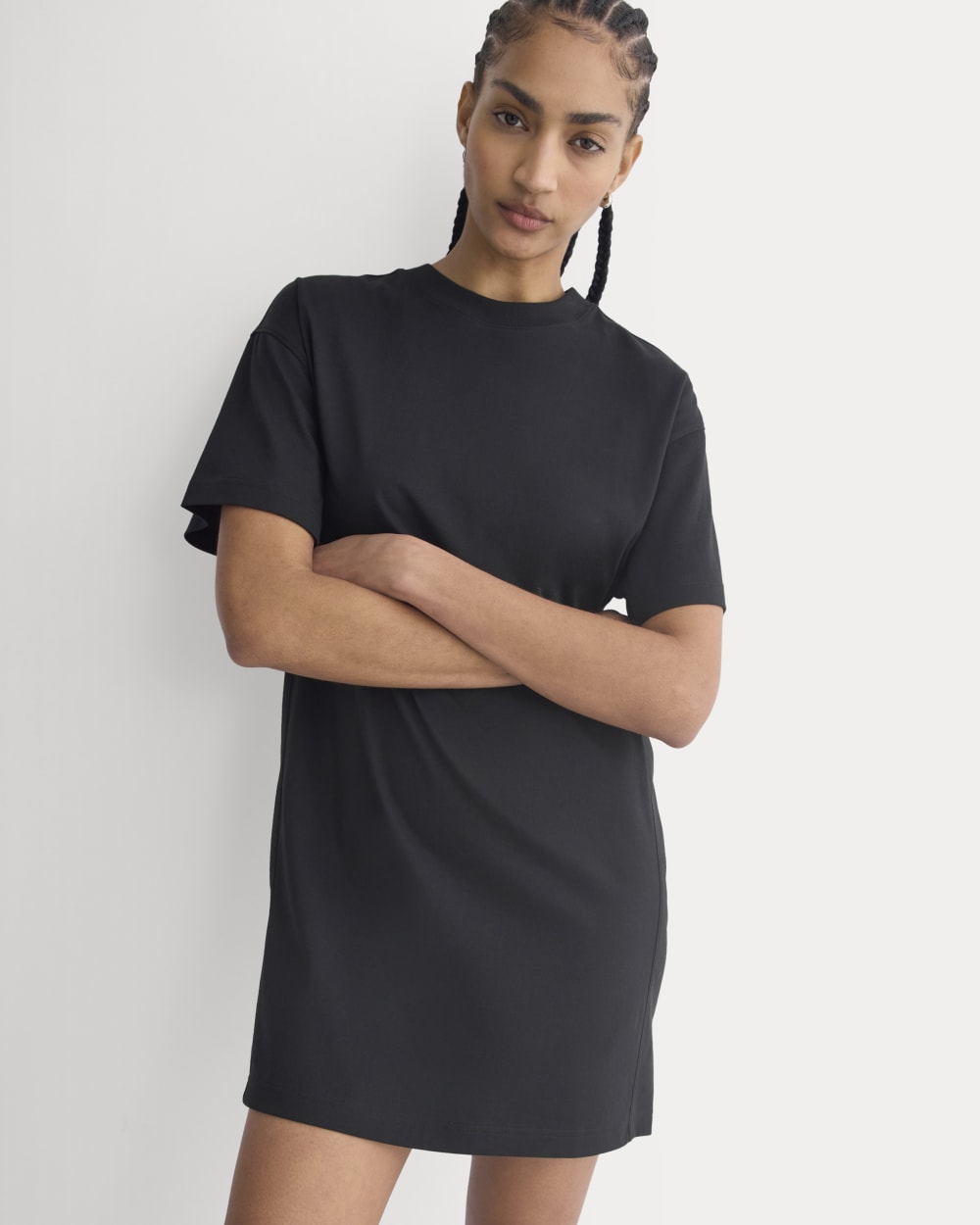Weekend Tee Mini Dress | Black - Image 4