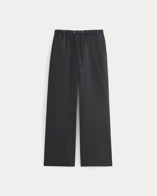 Alternative view of The Pull-On Trouser in Tailor Twill | Midnight Navy
