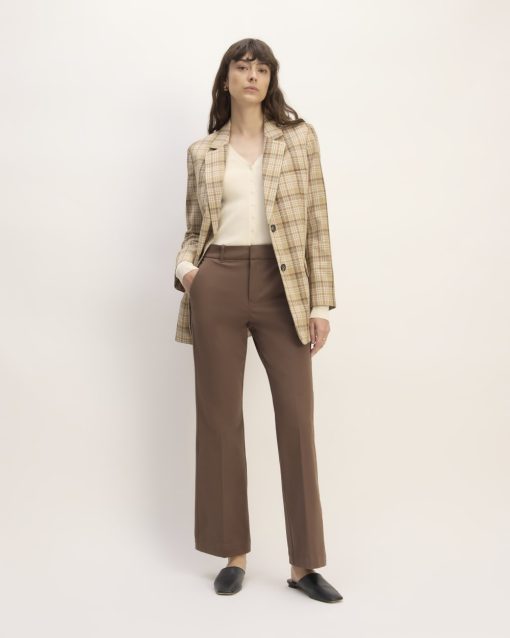 The Bi-Stretch Flare Pant | Cocoa