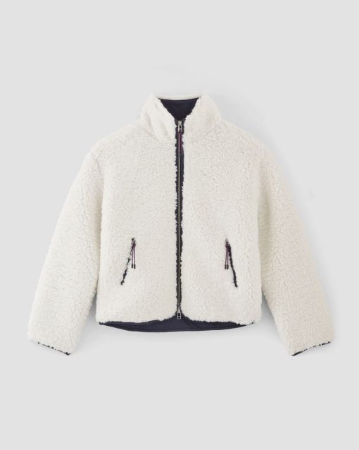 Alternative view of The ReNew Fleece Full Zip | Bone
