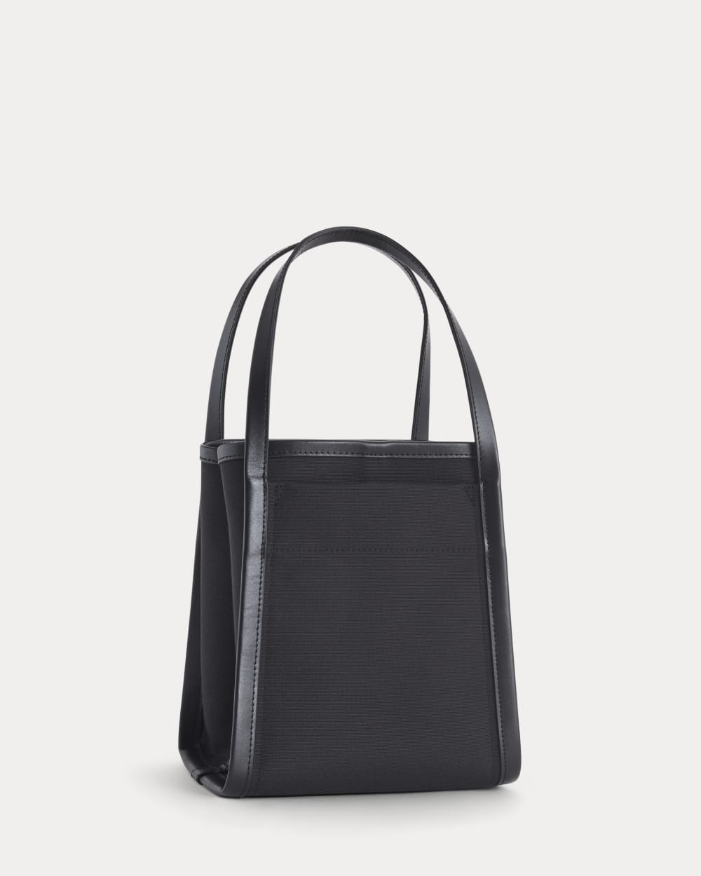 Canvas Mini Lug Tote | Black - Image 2