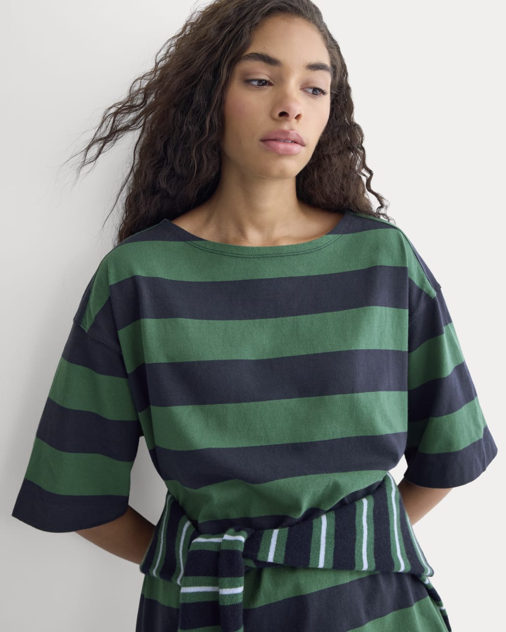Mariner Tee | Navy/Hunter Green - Image 4