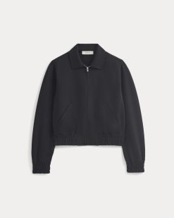 Alternative view of Ponte Aviator Jacket | Black