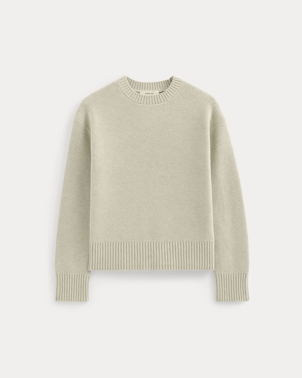 The Cotton Honeycomb Square Crew | Heathered Oat - Image 2