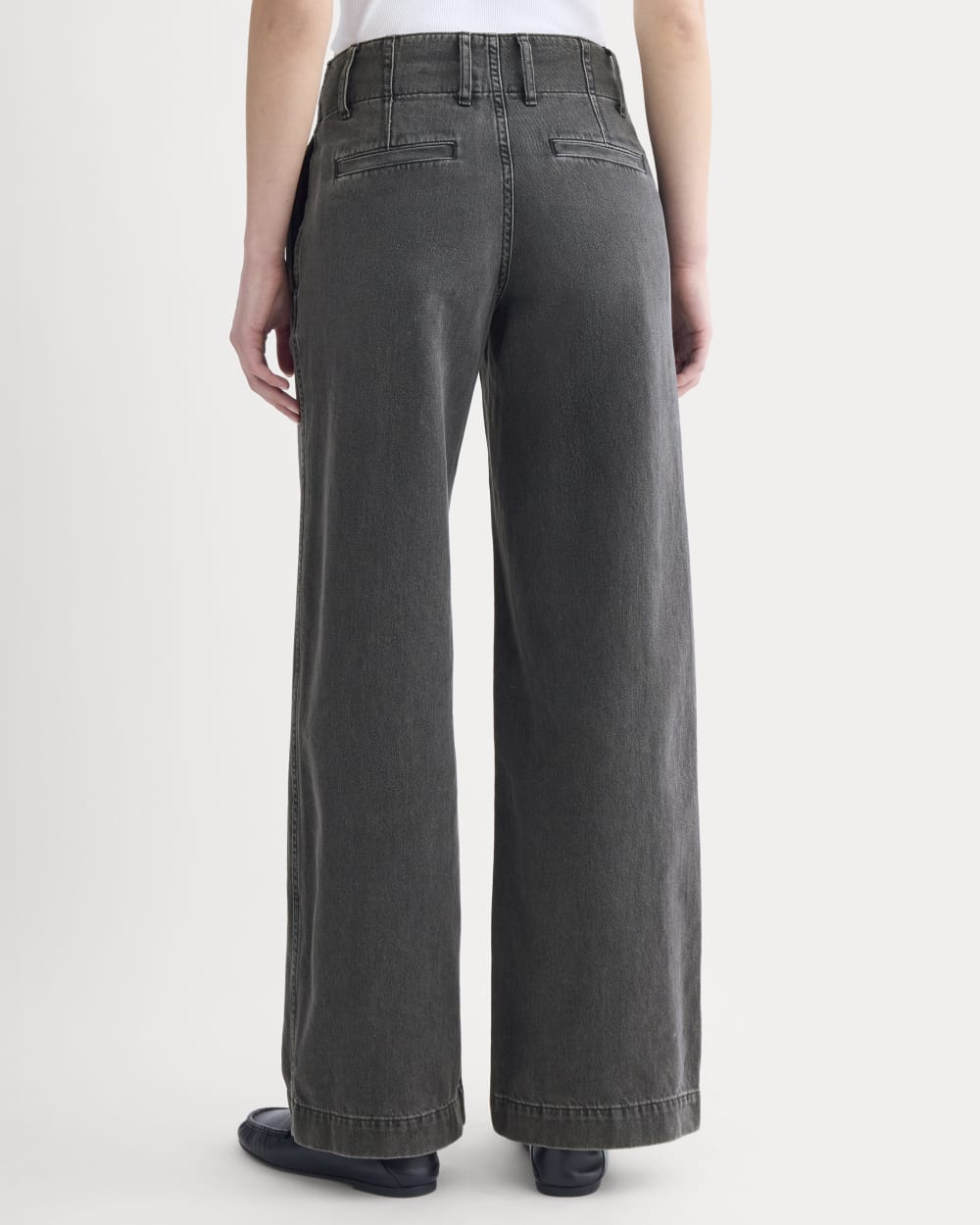 The Mid-Rise Trouser Jean | Black - Image 5