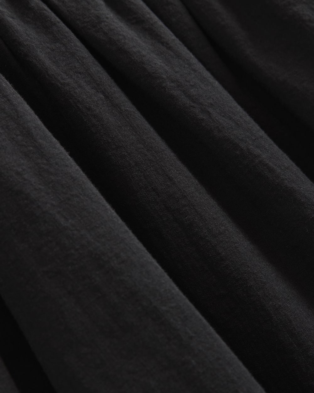 Gauze Smocked Dress | Black - Image 6