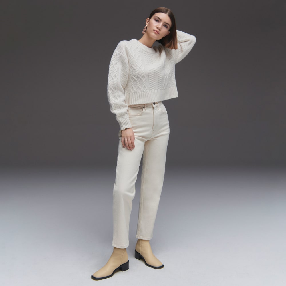 The Original Cheeky® Jean | Ecru | 28.5 Inseam - Image 8