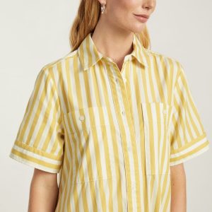 Alternative view of The Daytripper Dress | Cream Gold / Canvas