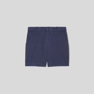 Alternative view of The Pull-On Performance Chino 5 Short | Deep Navy
