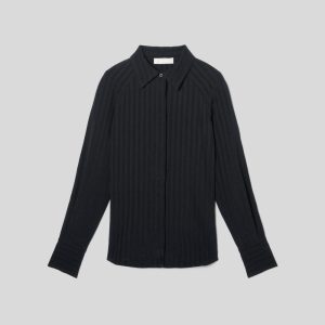 Alternative view of The City Stripe Shirt | Black