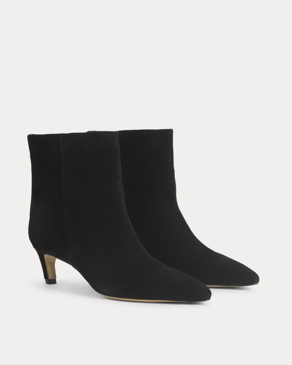 Studio Kitten Heel Bootie | Black Suede - Image 2