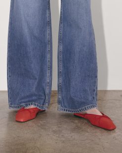 Alternative view of The Ballet Mule | Classic Red Suede