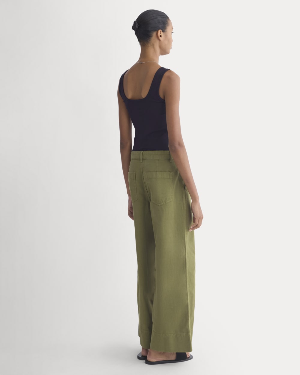 Seamed Wide-Leg Pant | Mayfly - Image 5