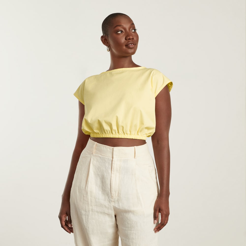 The Bubble Top | Pastel Yellow - Image 2